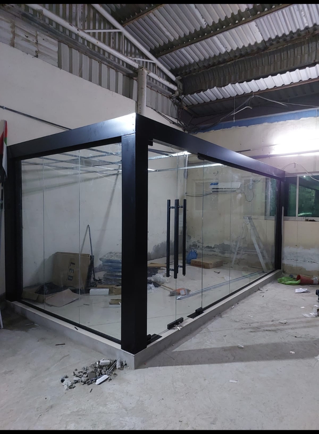 Glass Partition